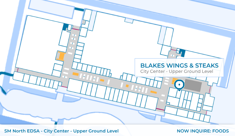 Blakes - SM North - City Center - Upper Ground Level